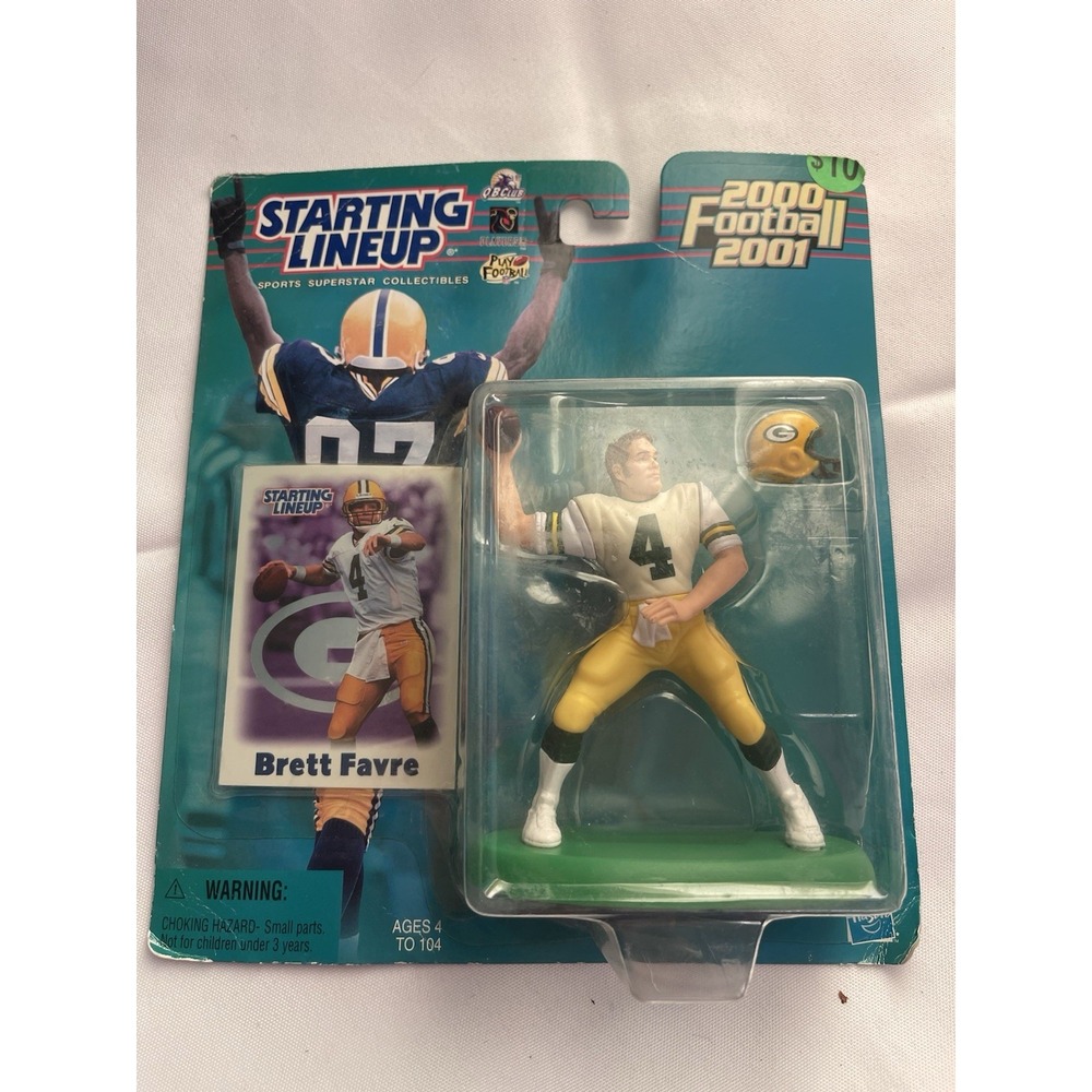 Brett‎ Favre 2000 Starting Lineup SLU Green Bay Packers Bin A